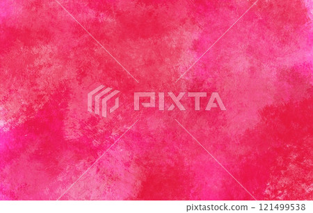 Red-brown abstract brush stroke background illustration for Christmas and Valentine's Day 121499538