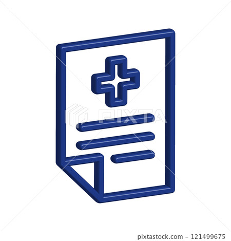 Medical Report icon template Medical Report icon template 121499675