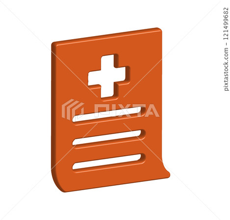 Medical Report icon template Medical Report icon template 121499682