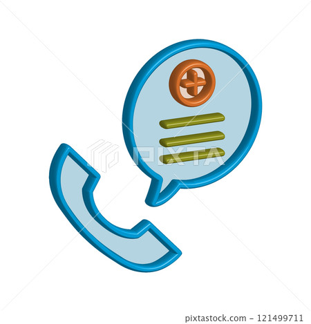 Medical Report icon template 121499711