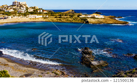 Sea coast landscape in Spain 121500136