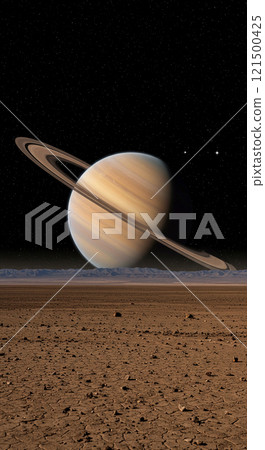 土星在地平線之外可見 121500425
