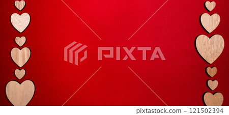 Valentines Day festive Background 121502394