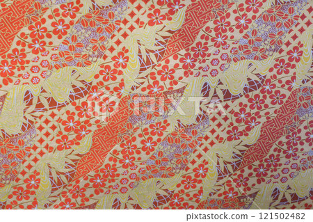 Gorgeous handmade washi paper with gorgeous kimono patterns Gorgeous handmade washi paper with gorgeous kimono patterns 121502482