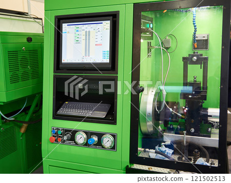 Stand for checking pump injectors of diesel engine 121502513