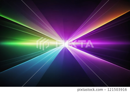 Colourful glare on a dark background. Colourful glare on a dark background. 121503916