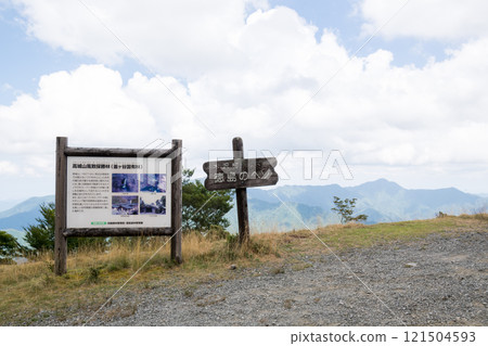 [Tsurugiyama Super Forest Road] The navel of Tokushima in the off-road section 121504593