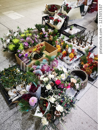 花店送來的新年花束 花店送來的新年花束 121505387