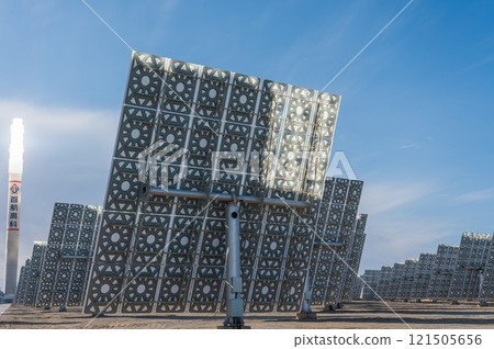Molten salt tower type solar power plant Molten salt tower type solar power plant 121505656
