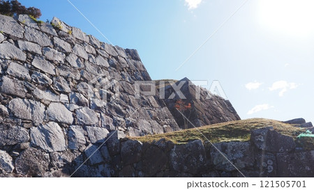 堅固的石牆肥後佐敷城 121505701