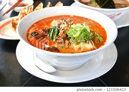 Local Chinese food and Japanese travel gourmet ingredients 121506423