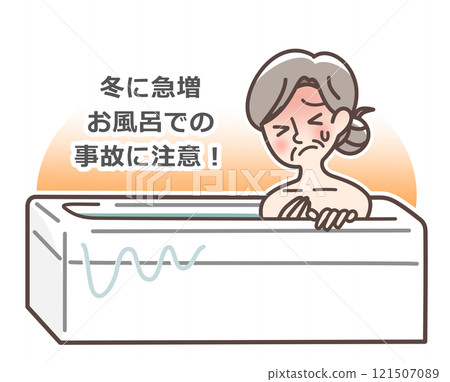 洗澡時注意避免意外的圖解 121507089