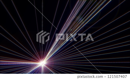 徑向擴散雷射閃光 CG 121507407