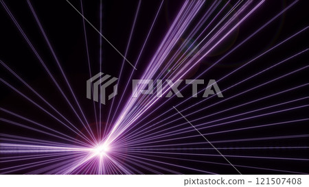 徑向擴散雷射閃光 CG 徑向擴散雷射閃光 CG 121507408