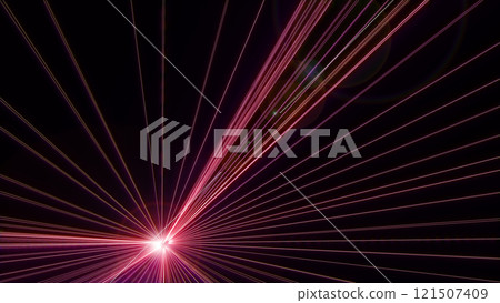 徑向擴散雷射閃光 CG 121507409