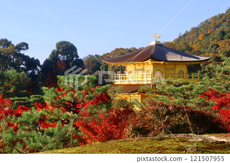 六園寺、金閣寺、從奄美澤前出發的捨利殿(京都市北區) 六園寺、金閣寺、從奄美澤前出發的捨利殿(京都市北區) 121507955