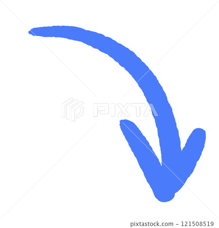 Downward blue arrow Downward blue arrow 121508519