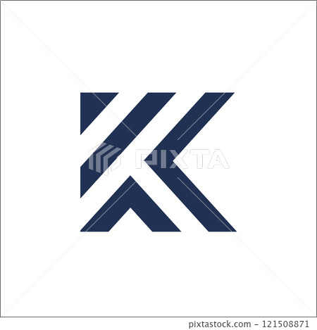initials letter K logo vector initials letter K logo vector 121508871