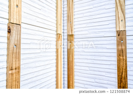 Exterior wall repair work for detached houses Exterior wall repair work for detached houses 121508874