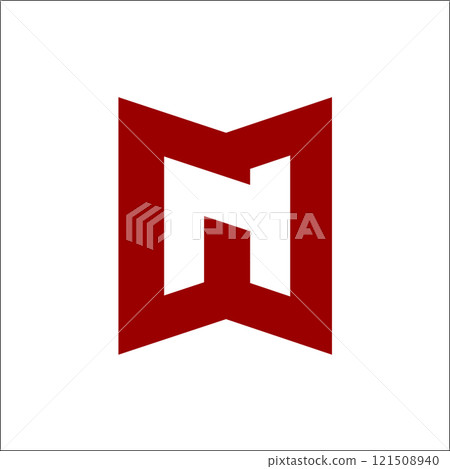 Letter Initial N Logo vector Design Template 121508940