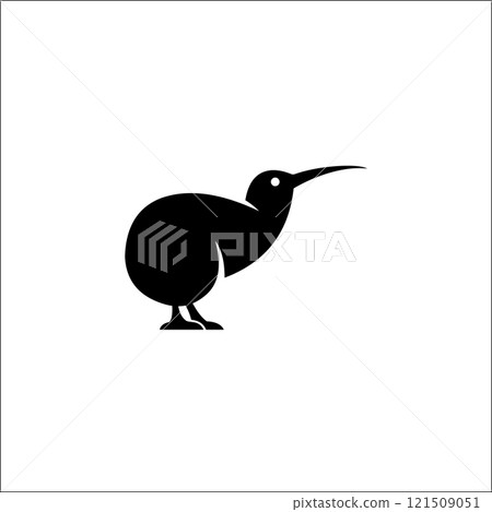 kiwi bird logo vector icon design illustration kiwi bird logo vector icon design illustration 121509051