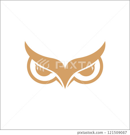 owl wisdom vector logo design template vector 121509087