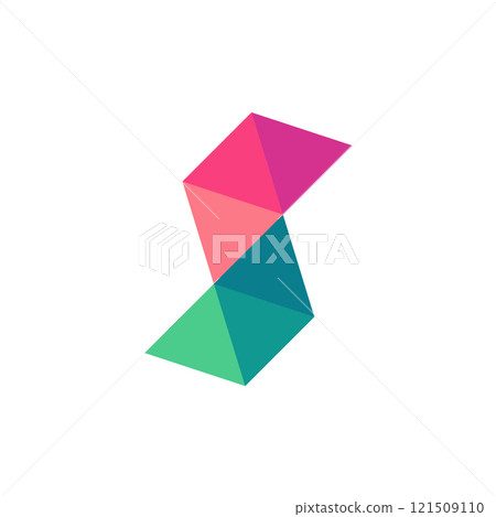Letter S mosaic logo icon design template elements vector Letter S mosaic logo icon design template elements vector 121509110