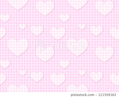 Heart seamless pattern H-1' Heart seamless pattern H-1' 121509162