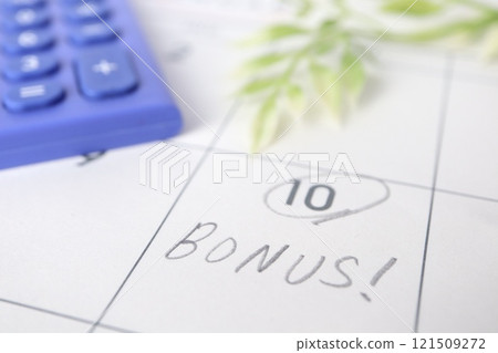 日曆第 10 天列出的獎金 日曆第 10 天列出的獎金 121509272