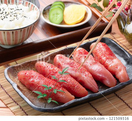 Mentaiko Shiitake 121509316