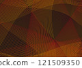 Red and Orange Abstract Background 121509350