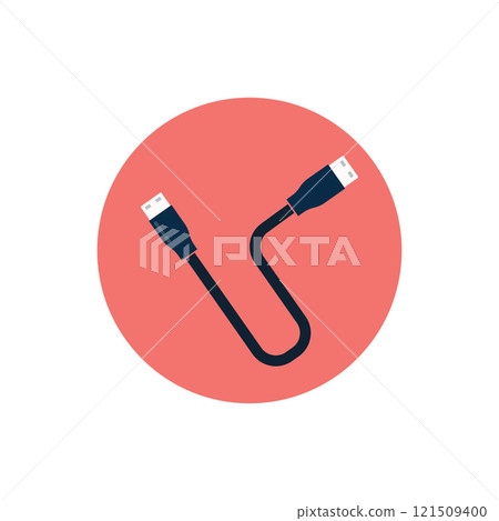USB data transfer icon USB data transfer icon 121509400