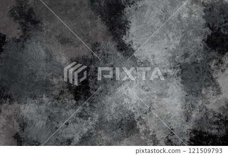 黑色背景上有煙霧的髒牆紋理背景 121509793