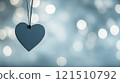Blue Heart Wallpaper 121510792