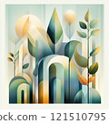 Jungle Vector Graphic 121510795