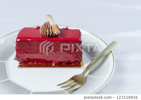 紅釉蛋糕奢華甜點 121510916