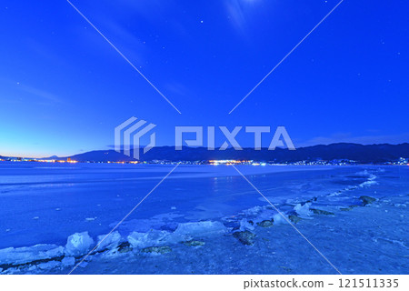 God transit of Lake Suwa God transit of Lake Suwa 121511335