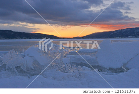 God transit of Lake Suwa God transit of Lake Suwa 121511372