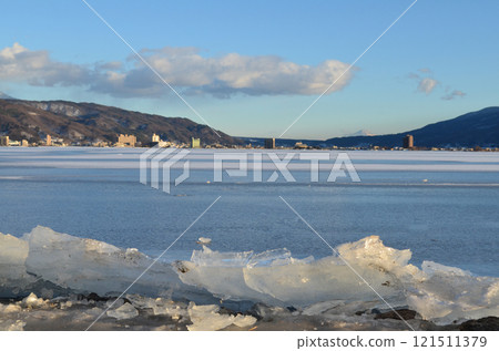 God transit of Lake Suwa 121511379