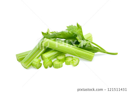 celery isolated on white background 121511431
