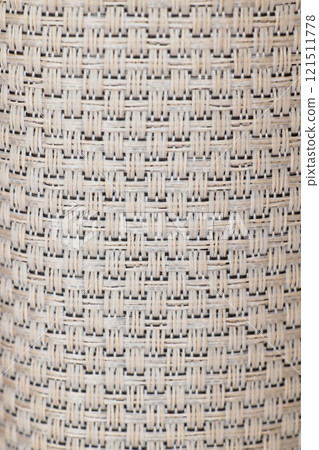 A woven textile pattern in neutral tones, ideal for diverse design applications 121511778