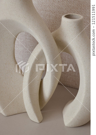 Discover Contemporary and Stylish Modern Abstract Vases that feature Beautiful Neutral Tones Discover Contemporary and Stylish Modern Abstract Vases that feature Beautiful Neutral Tones 121511991