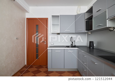 Explore Modern Minimalist Kitchen Design featuring Stylish Gray Cabinets that Enhance Aesthetics Explore Modern Minimalist Kitchen Design featuring Stylish Gray Cabinets that Enhance Aesthetics 121512044