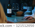 Drinking Red Wine At Party 121512050