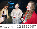 People Having Party At Home 121512067