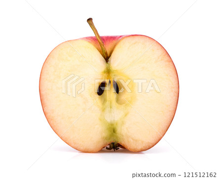 A half of apples isolate on white background 121512162