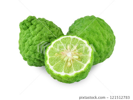 Bergamot isolated on white background 121512783