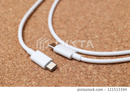 Cable, USB cable, USB, OA equipment, digital, personal computer, business, connection 121513394
