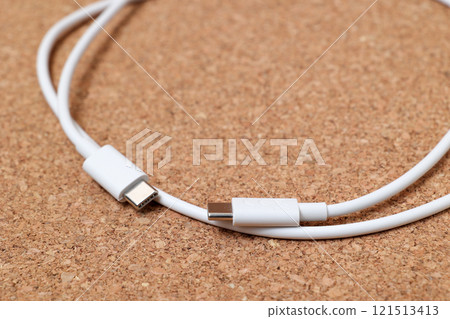 Cable, USB cable, USB, OA equipment, digital, personal computer, business, connection 121513413