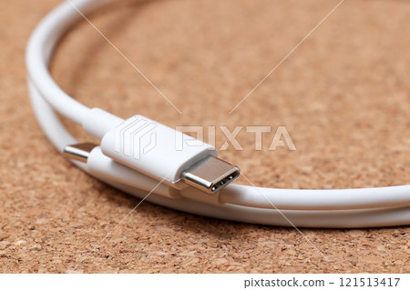 Cable, USB cable, USB, OA equipment, digital, personal computer, business, connection 121513417